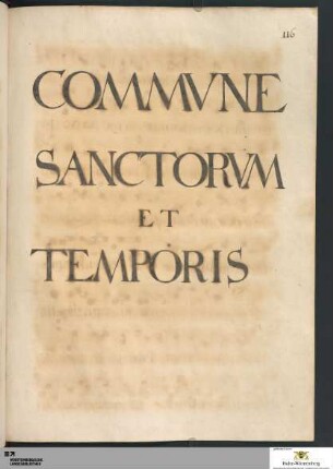Commune sanctorum et temporis