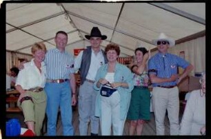Fotografie: Rodeo/West Fest 92 auf dem Festplatz Deutsch-Amerikanisches Volksfest in Berlin-Dahlem