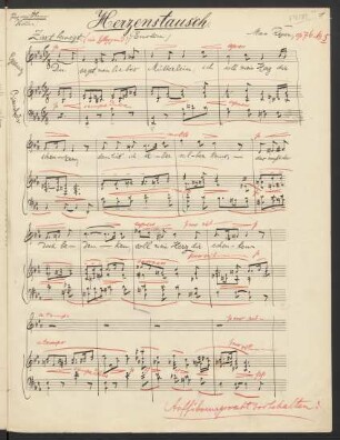 Herzenstausch; V, pf; RWV 76,5; op. 76,5