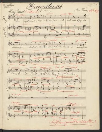 Herzenstausch; V, pf; RWV 76,5; op. 76,5