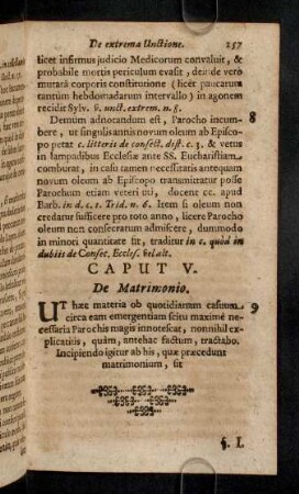 257, Ut haec materia ob quotidianam casuum circa eam ...