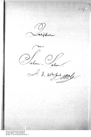 Rheinbundakte (Ratifikation Salm-Salm)