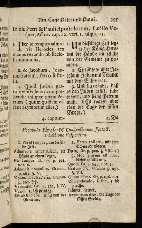 395-407, Am Tage Petri und Pauli; Am Tage des Apostels Jacobi
