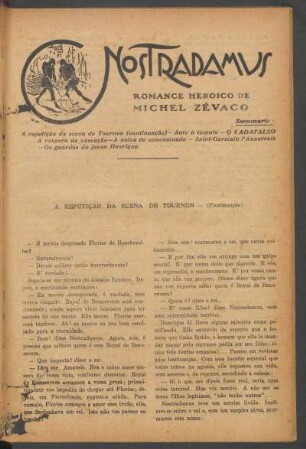 Nostradamus : Romance heróico
