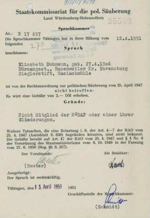 Dohmann, Elisabeth