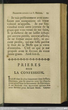 Prieres Pour La Confession