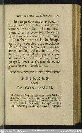 Prieres Pour La Confession