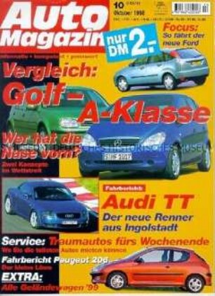 Fachzeitschrift "Auto Magazin" (Zeitungskiosk 1998)