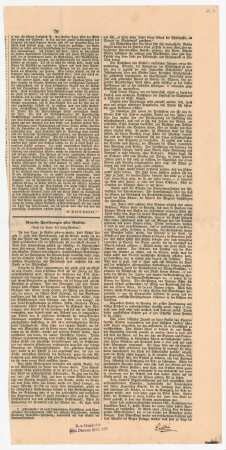 Manuskripte, Notizen und Excerpte zur Geschichte der Weltanschauung, nebst Zeitungsausschnitt