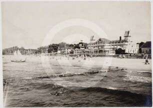 Strand und Promenade bei Cranz