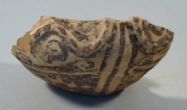 Fragment of a clay bowl