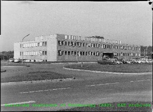 Außenansicht der Schule für Kerntechnik (SKT), von Südosten