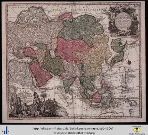 Asia cum omnibus imperiis, provinciis, statibus et insulis.