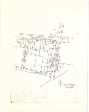 Döllgast, Hans; Traunstein - Geising (Bayern); Siedlung - Lageplan