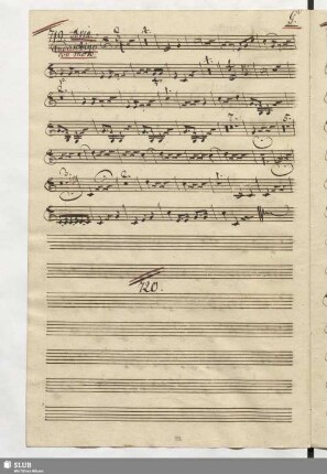 719. Aria: Benedette sian le Donne / Naumann, J.G.
