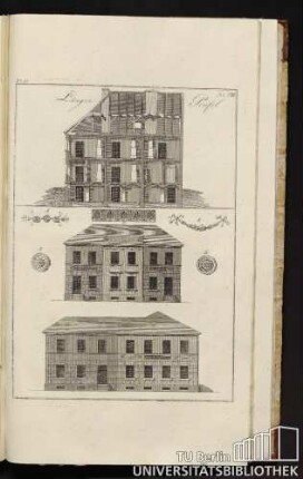 Bl. 10, No. VIII. Längen-Profil. A, B, D, E.