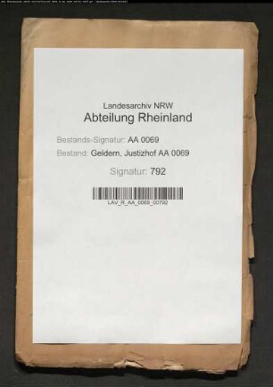 Antoinette Wittenhorst, Tochter des Drosten Eberhard Wittenhorst, gegen Johann Egbert Portmans, Drost des Amtes Geldern, wegen Beschlagnahme verschuldeter Erbgüter