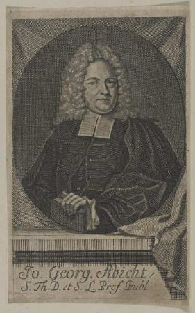 Bildnis des Jo. Georg Abicht