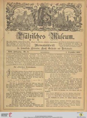 Nr. 6 (1. Dezember 1895)