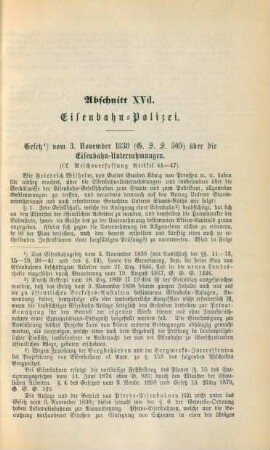 Abschnitt XVd. Eisenbahn-Polizei