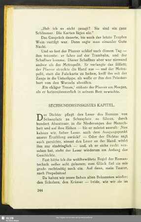 Sechsunddreissigstes Kapitel