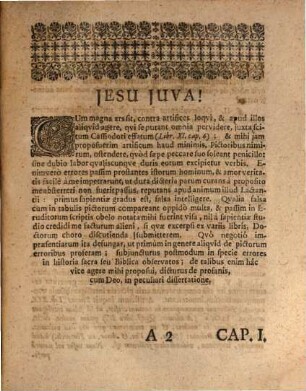 Pictor Errans In Historia Sacra