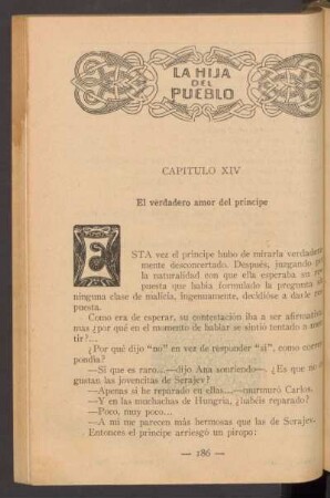 Capítulo XIV - El verdadero amor del príncipe