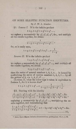 On some elliptic function identities.