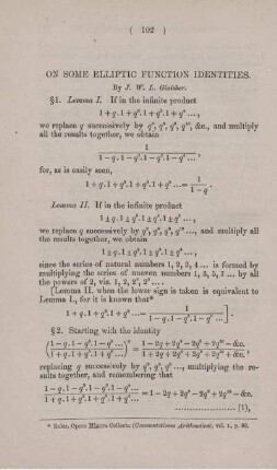 On some elliptic function identities.