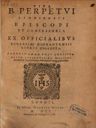 Vita beati Perpetui