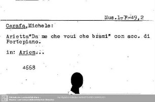 Carafa, Michele