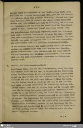2. Auswahl und Untersuchungsmethode