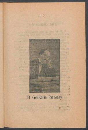 El comisario Pathenay - [Ilustración]
