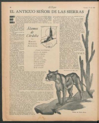 El antiguo señor de las sierras