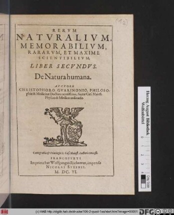 De Natura humana