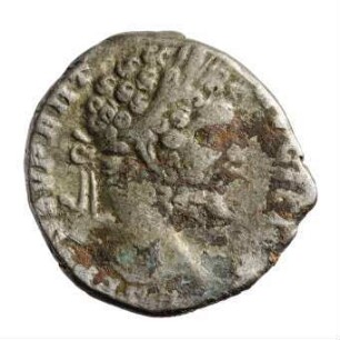 Münze, Denar, 197 - 198 n. Chr.