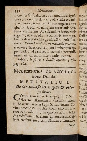 332-342, Meditationes de Circumcisione Domini