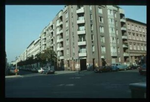 Diapositiv: Naunynstraße, Mariannenstraße, Oktober 1991