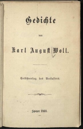 Gedichte