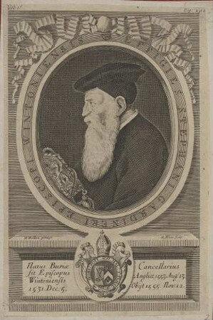 Bildnis des Stephanus Gardinerus