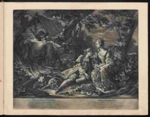 11r-11v, Das glückseelige Schäferleben (nach François Boucher)