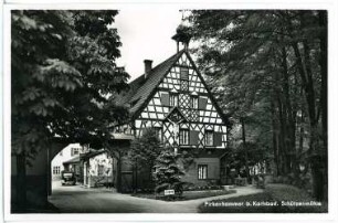 Karlsbad. Schützenmühle in Pirkenhammer (1899)