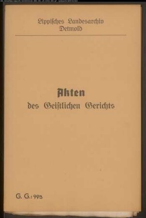 Catharine Margarete Krücken Meyer in Horn gegen Christopher Weke in Horn, Sohn der Witwe Johann Bartold Wecken in Horn, wegen einer Eheklage