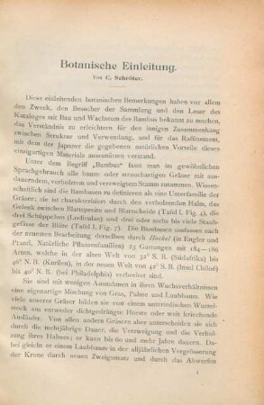 Botanische Einleitung