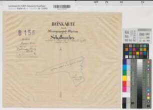 Voßwinkel (Arnsberg), Wimbern (Wickede), Servitutbefreiung der Forstdistrikte des Bellingsener Berges, Bl.2 Reinkarte (2.Ex.) Schafbusch