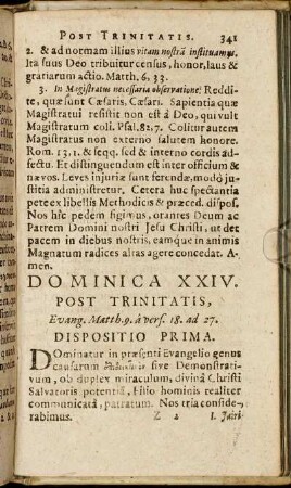 Dominica XXIV.