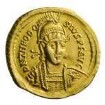 Münze, Solidus, 408 - 420 n. Chr.
