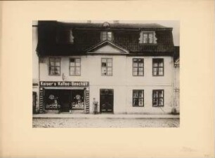 3-geschossiges Wohnhaus mit Ladengeschäft, Pillau: Ansicht