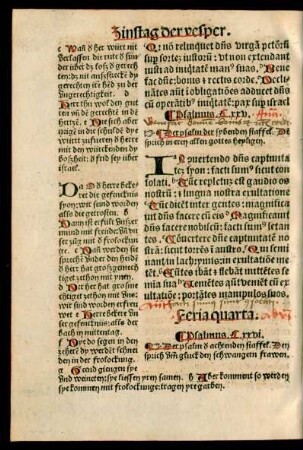 Feria quarta. Psalmus .C.xxvi.