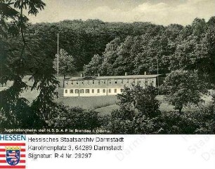 Brandau im Odenwald, Jugendlandheim der NSDAP / Vorderansicht